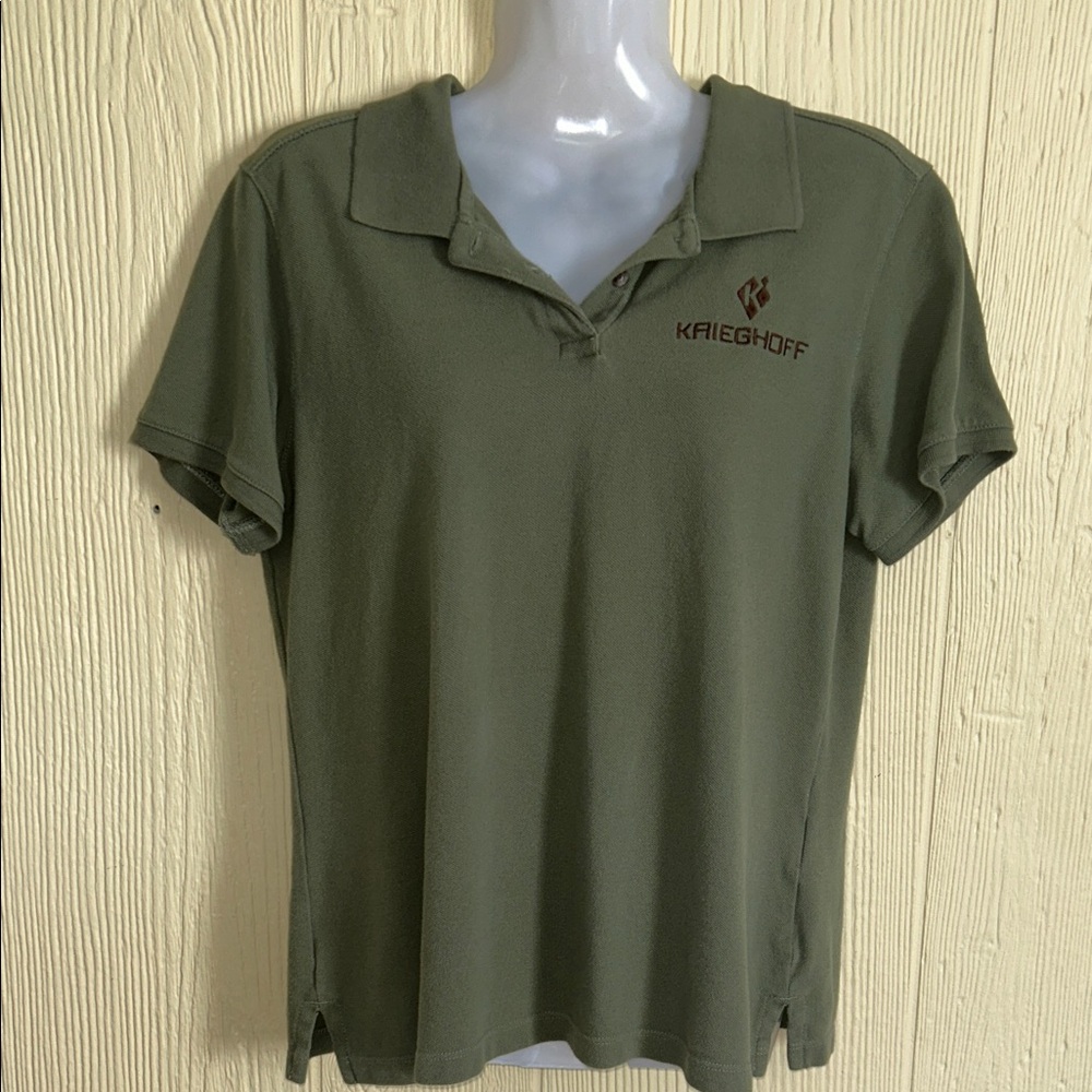 Women's Green Polo Shirt